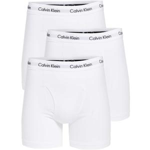 Calvin Klein Men's Cotton Stretch 3-Pack Boxer Brief (Large)