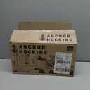 HEIGHT 5.6 Inches 120ML 4 Ounce - Set of 24 Classic Small Red Glasses Durable Clear White Lead-free Glass Cup For Party (Glass, 24Pcs4OZ)