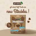 4 x Get Naked Biteables Senior Health Soft Dog Treats, Real Chicken Treat for Toothless Dogs, 6oz 1 Pouch