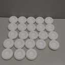 Aignis 24pcs Flameless Floating Candles Waterproof, 200Hr 3LED Floating Tea Lights with Battery, Water-Activated Candles for Pool, Wedding Centerpieces, Bath & Spa, Easter Decoration (Elegant White)