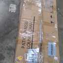 Lounge Chair Outdoor, Chaise Lounge Outdoor, HDPE 6-Position Lounge Chair for Outside, Patio Lounge Chair with Wheels & Cup Holder for Pool Poolside Deck Backyard, Darkgrey (Minimalist-1Pack)