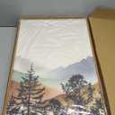 BINCUE Abstract Neutral Canvas Paintings Modern Artwork for Walls Framed for Bedroom Living Room Hallway 16x24 Inch Set of 3