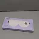 Heated Eye Mask - Cordless Eye Mask for Dry Eyes, Eye Relief, Improved Sleep, Washable Eye Heating pad for Travel and with Replaceable Shell (Champagne Blush)