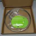 Antrader Tempered Glass Lid,9" Glass Covers for Pots,Pans and Skillets,1Set,Clear