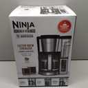 Ninja 12-Cup Programmable Coffee Brewer, 2 Brew Styles, Adjustable Warm Plate, 60oz Water Reservoir, Delay Brew - Black/Stainless Steel