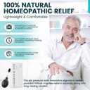 2 x Ear Pressure Relief Device, Migraine and Headache Relief Products, Naturally Reduce Tension, Pressure & Pulsating Symptoms Through Inner Ear Pressure Balance（1pc）
