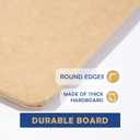 Falling in Art 18x18 Sketch Board with Sturdy Clip &Rubber Bands