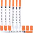 2 x For Lab and Kitchen Use 1 mL/cc U-100, 30G 5/16 Inch (8mm), Pack of 100