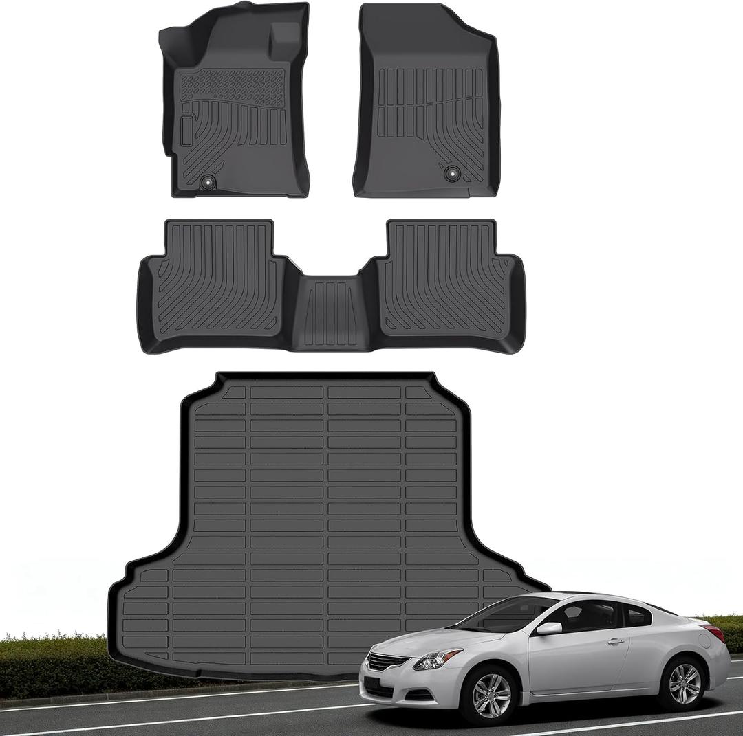 Floor Mats & Cargo Liner for Nissan Altima 2012 2011 2010 2009 2008 2007