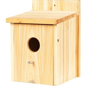 Wooden Bird Houses for Outside Birdhouses Nest Bluebird House for Cardinals Finch Wren Swallow for Garden Viewing 1B (6inch6inch9inch)
