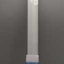 Changshade Cordless Cellular Shades, Light Filtering Honeycomb Shades for Windows, Pull Down Pleated Blinds, Easy to Install for Indoor Windows and French Doors,34" W x 72" H, White