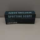 25-75X80 Spotting Scope for Shooting Hunting - Spotter Scopes with Tripod Phone Adapter Waterproof HD Scope for Target Shooting Bird Watching