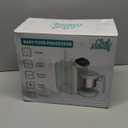 Chefhandy Baby Food Maker with Stainless Steel Steam Basket, One Step 5-in-1 Baby Food Processor Steamer Blender & Steam Cleaning, Auto Cooking, Puree & Baby Warmer with 6 Food Pouches, BPA-Free,Green