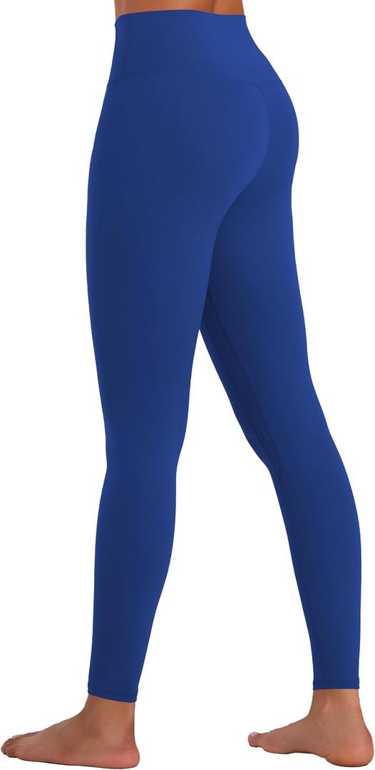 Sunzel Womens Workout Leggings with High Waist Tummy Control (Blue, M)