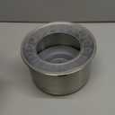 1 Gallon Large Dog Water Bowl No Spill,Anti Digging Lid & Rubber Bottom Spill Proof Dog Bowl, Anti Splash Mess Dripless Slow Drinking Stainless Steel Water for Sloppy Messy Drinkers Car (Gray)