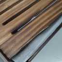 Wooden WiFi Router Storage Box - Deluxe Wall Mountable Decorative Modem Shelf Hider Cover with Cable Management System - Rustic Home Organization Solution for Most Routers Up to 11" Tall - Dark Oak