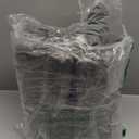 Yoquare 8-Pack 24"x43" Black Round Cocktail Table Skirts | Stretch Spandex Fitted Tablecloths | Stain-Resistant, Wrinkle-Resistant, and Machine Washable for Bars, Weddings, Parties, and Banquets