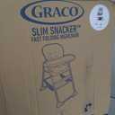 Graco® Slim Snacker High Chair, Ultra Slim, Fast-Folding, Multiple Recline Positions, Comfortable Feeding, Whisk
