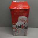 COOWUFAN 28" Christmas Candy Cane Pathway Markers Lights, Set of 24 Pack Christmas Outdoor Decorations, Waterproof Candy Cane Decor for Indoor Outside Yard Garden Patio Lawn