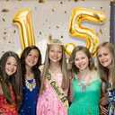 15th Birthday Decorations for Girls Gold with 15th Birthday Crown and Sash, Candles and Cake Topper, Number Balloons, Sweet 15 Year Old Gifts for Girls