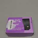 KooKaStyle Clip in Synthetic Hair Extensions Long Wavy 4PCS Thick Hairpieces Black Fiber Double Weft Natural Hair Extensions 24 Inch for Women