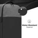 Lenovo 15.6-inch Laptop Backpack (B200) - 16L Capacity Padded Tablet & Computer Bag with 6 Pockets  Slim Everyday Water- Resistant Backpack, Grey