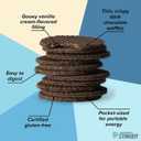 Honey Stinger Organic & Gluten Free Energy Waffle Variety Pack, 12 Salted Caramel and 6 Cookies & Cream Waffles, Nutritious Stroopwafel Snack for Exercise, Endurance and Performance
