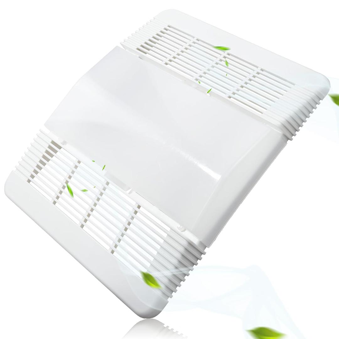 Grille & Lens for Broan-Nutone 763RL 769RL Bathroom Exhaust Fan Cover Replacement, 85315000 Vent Fan Cover Replacement Parts Fit 663, 669L, 763RL, 769RL