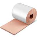 Jecery 1/4" x 6" x 2.5 Yard Adhesive Felt Roll, Self-Adhesive Padding Cushion for Foot, Comfort Padding for Pressure Relief Foot Support for Furniture Protection Splint Lining Cushioning Use(Beige)