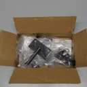 Bordersmover Heavy Duty Gate Latch, Post Mount Automatic Self-Closing Door Latch,for Wooden/Vinyl Fence, Pool,Garden Outdoor, W/Mounting Screws (Black)