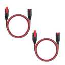 lasuroa 2pcs Battery Charger Extension Cable for NOCO, 10ft/3m GC004 X-Connect Smart Battery Charger Accessories for Genius1/2 G750 G1100 G3500 G7200 and More