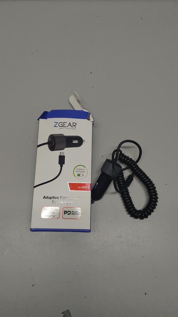 ZGear 2.4-Amp Adaptive Fast Charging Car Charger for Type-C