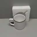 Santa Barbara Design Studio Black and White Coffee Cups Face-to-Face Designs Stoneware Mug, 16-Ounce, Wish Next Door