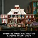 LEGO Ideas Home Alone McCallisters' House Building Set for Adults - Collectible Movie Model Kit for Office or Bookshelf Decor - Gift for Holidays or Birthdays - W/ 5 Minifigures - 21330, Large