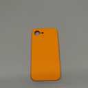 Vooii Compatible with iPhone 16e Case, Liquid Silicone Upgrade [Camera Protection] [Soft Anti-Scratch Microfiber Lining] Shockproof Phone Case for iPhone 16e 6.1 inch - Bright Orange