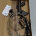 Aquarium Vacuum Gravel Cleaner Adjustable, Aquariums Siphon Fish Tank Cleaner, Manual Python Water Changer with Air Push Button, Fish tank Vacuums Cleaning Kit for Suck Manure Wash Sand