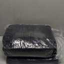 JOLLYVOGUE Black Cal King(104"x96") Comforter Sets 7 Pieces, Pintuck Bed in a Bag Comforter Set for Bedroom, Bedding Comforter Sets with Comforter, Sheets,Ruffled Shams & Pillowcases 