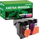 X4E75A M0H50A Printhead Combo Pack for Smart tank 651 Printhead Use for Smart Tank 500 508 510 511 514 515 516 517 518 519 530 531 532 533 538 615 617 for Smart Tank Plus 550 551 555 559 570 571 651