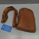 INICAT RFID Blocking Sling Bag, Anti Theft Crossbody Bag for Women, Travel Fanny Pack Style Purse, Vegan Leather