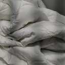 Buffy Breeze Comforter - Soft 100% Eucalyptus Lyocell, Cooling, White Lightweight Summer Duvet Insert with Corner Tabs (Full/Queen)
