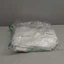 Tegeme Winter Snowflake Tablecloth Metallic Jacquard Rectangle Tablecloth Polyester Fabric Table Cloth for Winter Holidays, Dinner, Parties(White,60" X 108")