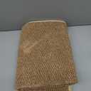 Softlife Rugs for Entryway 2x3 ft Door Mat Faux Jute Rug Dirt Trapper Small Bathroom Rug Washable Kitchen Mat Modern Farmhouse Carpet for Front Porch Bathroom Kitchen Bedroom, Brown