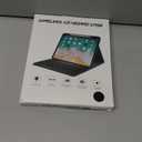 OYEEICE Keyboard Case for iPad 9th Generation - Wireless Detachable Keyboard Folio Cover with Pencil Holder for iPad 9th/8th/7th Gen 10.2 inch, iPad Pro 10.5" & iPad Air 3rd Gen - Black (Regular Style)