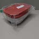 Rubbermaid EasyStore Large Containers, 18-Piece Set, Food Storage Containers with Lids