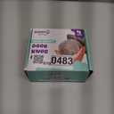 Child Safety Door Knob Cover (4 Pack) Hard-to-Remove Dual-Lock Door Handle Covers for Kids - Reusable Baby Proof Door Knob Locks - Installs Easily, No Tools Needed (Transparent)