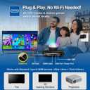 Dance Mat for Kids & Adults - Wireless Electronic Dance Pad with HDMI Plug & Play, 2-Player Dance Game Mat, Exercise Mat for Family Parties, Birthday Gift for Boys Girls Ages 6+, 65.4" x36.6"