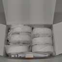 Smoke Alarm Fire Detector,Battery Operated Photoelectric Smoke Detector with Test Button and Low Battery Warning, Fire Alarms Smoke Detectors for Home, 6 Pack,  Exp. Date: 10 Years After Installation