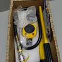 NEWTRY 20T Low Profile Hydraulic Jack Porta Power Kit + CP-180 Manual Hydraulic Hand Pump Multi Section Jack, 1.18 Stroke Industrial Mini Hydraulic Cylinder