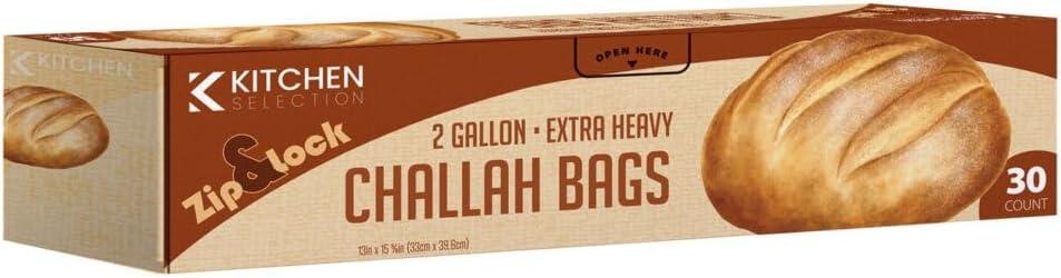 Ziplock Bags, 2 Gallon, Case of 360 (12 packs x 30)