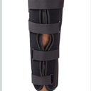 3-Panel Knee Immobilizer Full Leg Support Brace, (Size S)